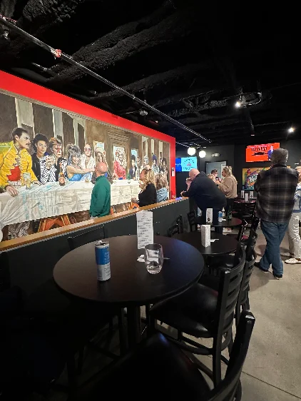 Mural painting: building wall